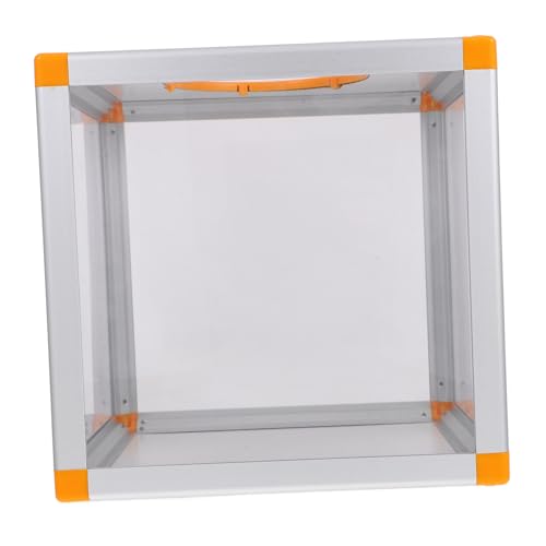 MOTHNUR Rote Losbox Transparente Spendenbox für Partyspiele Vorschlagsbox Wahlurne Mehrzweck Behälter aus Aluminiumlegierung und MDF für Abstimmung und MOTHNUR Rote Losbox Transparente Spendenbox für Partyspiele Vorschlagsbox Wahlurne Mehrzweck Behälter aus Aluminiumlegierung und MDF für Abstimmung und von MOTHNUR