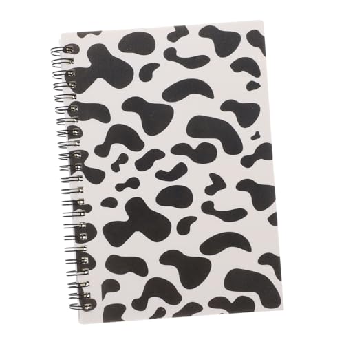 MOTHNUR Spiralnotizbuch Kariert Cow Print Niedlich Trendiger Spiralblock Für Schule Büro Zuhause Stilvolles Journal Für Frauen Mädchen von MOTHNUR