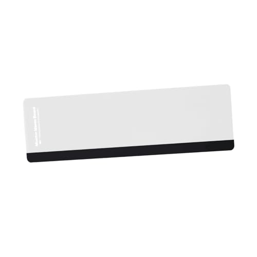 MOTHNUR Transparentes Acryl Memoboard für Computer Bildschirme Haftendes Monitor Seitenpanel Rechteckiges Bildschirm Memo Board Praktische Büro Notiztafel Einfach Anzubringen Klare von MOTHNUR