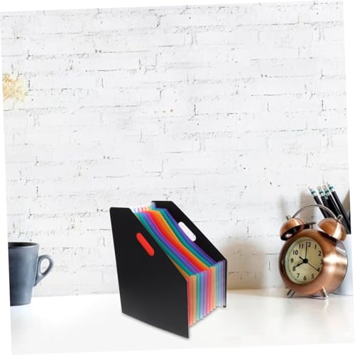 MOTHNUR Vertikaler Aktenordner aus Kunststoff mit Großer Kapazität Erweiterbarer und Platzsparender Desktop organizer für Büro Bunte Innenfächer Kleiner Kompakter Dokumenten organizer MOTHNUR Vertikaler Aktenordner aus Kunststoff mit Großer Kapazität Erweiterbarer und Platzsparender Desktop organizer für Büro Bunte Innenfächer Kleiner Kompakter Dokumenten organizer von MOTHNUR