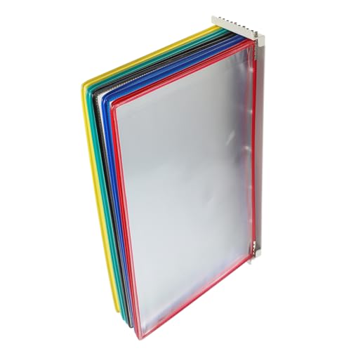 MOTHNUR Wandhängender Aktenordner Seitig Farbiger Dokumentenhalter Aufbewahrung für Büro Zuhause Schule Organizer Wandmontage Ordnerhalter für Effiziente Ablage MOTHNUR Wandhängender Aktenordner Seitig Farbiger Dokumentenhalter Aufbewahrung für Büro Zuhause Schule Organizer Wandmontage Ordnerhalter für Effiziente Ablage von MOTHNUR