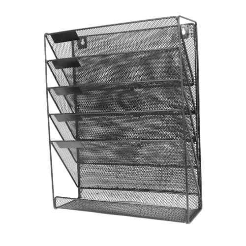 MOTHNUR Wandhängender Metall Organizer Lagig Mehrschichtiger Datei und Dokumentenhalter für Büro und Zuhause Wandregal zur Ordner und Zeitschriftenaufbewahrung Stabil und Kratzfrei MOTHNUR Wandhängender Metall Organizer Lagig Mehrschichtiger Datei und Dokumentenhalter für Büro und Zuhause Wandregal zur Ordner und Zeitschriftenaufbewahrung Stabil und Kratzfrei von MOTHNUR
