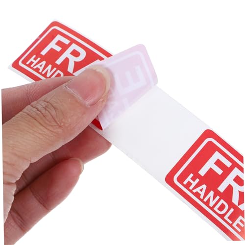 MOTHNUR Warnaufkleber Zerbrechlich Selbstklebende Handle With Care Sticker Für Versand Verpackung Glasprodukte Verpackungsetiketten Klebeetiketten Beschriften Vorsicht Schild MOTHNUR Warnaufkleber Zerbrechlich Selbstklebende Handle With Care Sticker Für Versand Verpackung Glasprodukte Verpackungsetiketten Klebeetiketten Beschriften Vorsicht Schild von MOTHNUR