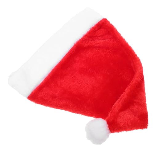 MOTHNUR Weihnachtsmütze Santa Claus aus Plüsch Weiches Material für Erwachsene Festliche Kostümdeko für Weihnachten Karneval und Silvesterfeier MOTHNUR Weihnachtsmütze Santa Claus aus Plüsch Weiches Material für Erwachsene Festliche Kostümdeko für Weihnachten Karneval und Silvesterfeier von MOTHNUR
