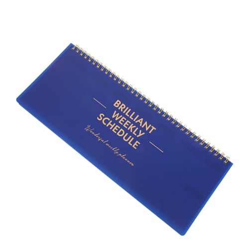 MOTHNUR Wochenplaner Notizblock Blau ohne To Do Liste Wochenübersicht Zeitmanagement für Büro und Zuhause Effiziente Wochenplanung mit Klarem Layout und Vielseitigem Organizer von MOTHNUR