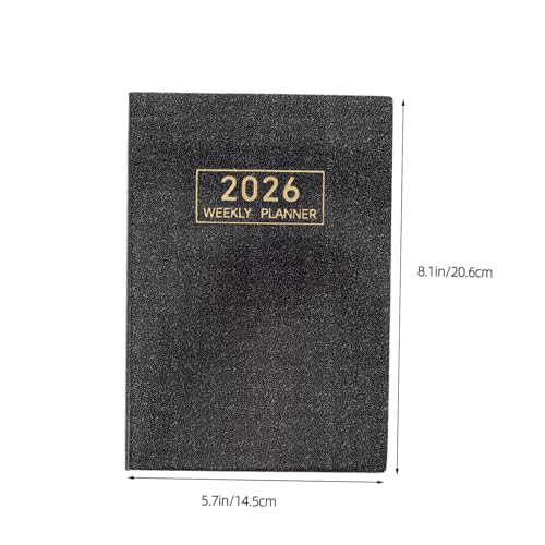 MOTHNUR Wochenplaner Notizbuch mit PU Einband Monate Wochen und Monatskalender Reisegröße Kalender Organizer Datiertes Planerbuch für Berufstätige Studenten und Unternehmer Schwarz MOTHNUR Wochenplaner Notizbuch mit PU Einband Monate Wochen und Monatskalender Reisegröße Kalender Organizer Datiertes Planerbuch für Berufstätige Studenten und Unternehmer Schwarz von MOTHNUR