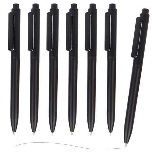 MOTIBACK 6er Set Hochwertiger Kugelschreiber – 0,5 mm Schwarze Tinte – Ergonomisches Design für Büro, Schule & Business von MOTIBACK