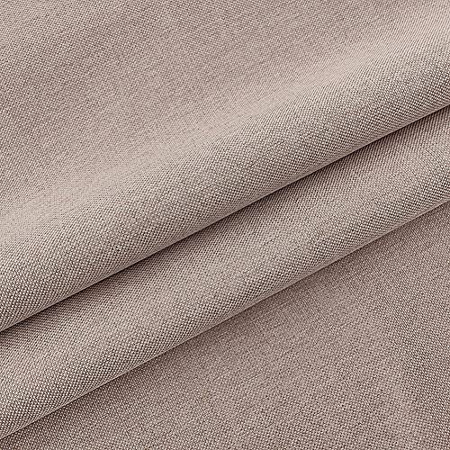 Feines Polyester-Leinenstoff, Polstermöbel, DIY, Sofa, Stuhlkissen, Sessel, Kissen, Möbelbezug, waschbar, Leinen, 148 cm Breite von MOTT