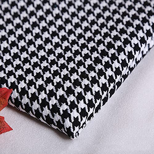 Klassischer Hahnentritt-Polyester-Baumwoll-Quiltstoff, Leinenstoff, Bastelstoff für Schneiderarbeiten, Taschen, weicher Sofakissenbezug, Gartentischdekoration Klassischer Hahnentritt-Polyester-Baumwoll-Quiltstoff, Leinenstoff, Bastelstoff für Schneiderarbeiten, Taschen, weicher Sofakissenbezug, Gartentischdekoration von MOTT