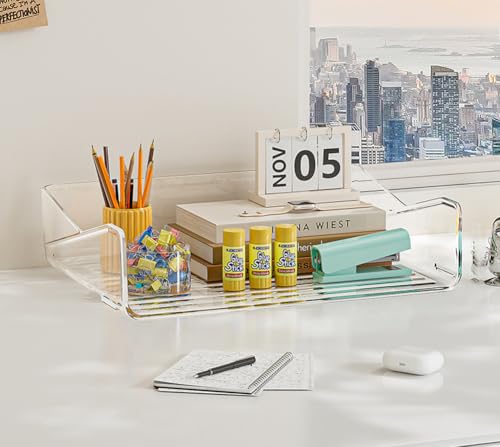 MOTTK Papier-Briefablage, stapelbare Briefablage, Büro-Schreibtisch, Papier-Organizer, Dokumentenablage, Schreibtisch-Magazin-Aufbewahrung, Organizer für Zuhause (transparent, 32,5 x 23,7 x 7,6 cm - 1 MOTTK Papier-Briefablage, stapelbare Briefablage, Büro-Schreibtisch, Papier-Organizer, Dokumentenablage, Schreibtisch-Magazin-Aufbewahrung, Organizer für Zuhause (transparent, 32,5 x 23,7 x 7,6 cm - 1 von MOTTK