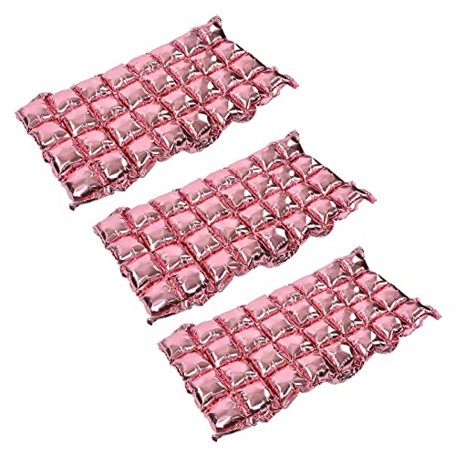 3pcs Aluminiumfolienballons, silberne Fotokabine Hintergrund Wanddekor für Geburtstag Hochzeit Babyparty Party Hintergrunddekoration (Rosa) von MOUMOUTEN