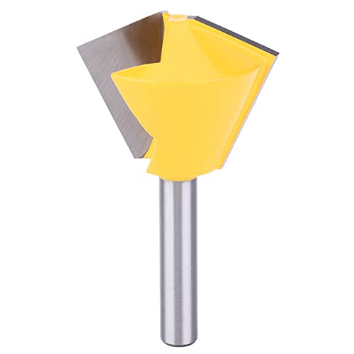 MOUMOUTEN Fräser, Polygon-Vogelmaul-Fräser, 8 mm Schaft, Holzbearbeitungsfräser für polyedrisches Schnittstellenschneiden, Blumentopfherstellung, Fassherstellung (eight sides) von MOUMOUTEN
