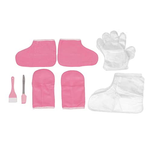 MOUMOUTEN Frottee-Stiefel für Füße – dicke Spa-Therapie-Handhandschuhe, Paraffinwachs-Handschuhe und Stiefeletten, Wärmetherapie-Spa-Behandlung, Bräunungshandschuhe, isolierte weiche Baumwolle MOUMOUTEN Frottee-Stiefel für Füße – dicke Spa-Therapie-Handhandschuhe, Paraffinwachs-Handschuhe und Stiefeletten, Wärmetherapie-Spa-Behandlung, Bräunungshandschuhe, isolierte weiche Baumwolle von MOUMOUTEN