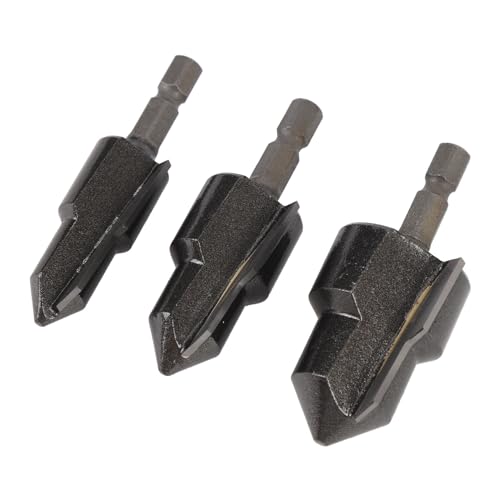 Moumouten 3pcs Set Countersink Drill Bit, 1/4 Zoll Sechskant Shank für Plastik -PPR -Rohrleitungen und DIY -Handwerksprojekte Moumouten 3pcs Set Countersink Drill Bit, 1/4 Zoll Sechskant Shank für Plastik -PPR -Rohrleitungen und DIY -Handwerksprojekte von MOUMOUTEN