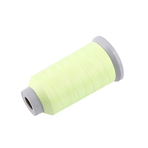 Nähgarn, Fluoreszenz Stickgarn Handmake Nähen Glow Spool für Maschinenstickerei und Nähen(1000-Grün) von MOUMOUTEN