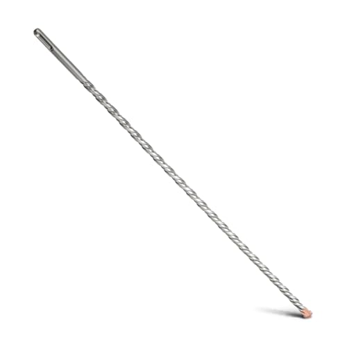 MOXPIFY 10 x 500mm SDS Plus Bohrer mit Doppelwendel,Hammerbohrer Für Beton,Stein,Naturstein MOXPIFY 10 x 500mm SDS Plus Bohrer mit Doppelwendel,Hammerbohrer Für Beton,Stein,Naturstein von MOXPIFY