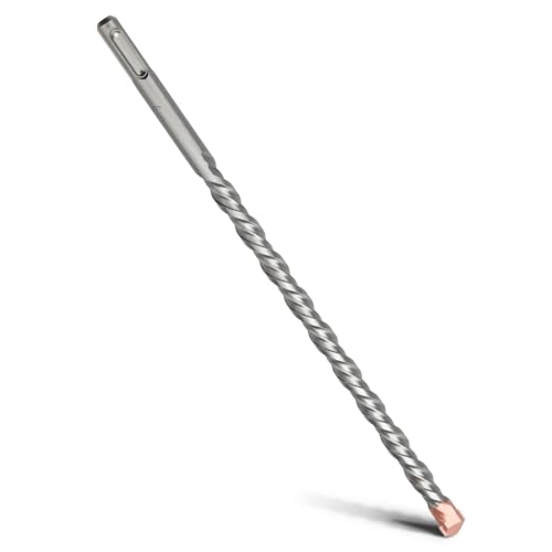 MOXPIFY 14 x 260mm SDS Plus Bohrer mit Doppelwendel,Hammerbohrer Für Beton,Stein,Naturstein MOXPIFY 14 x 260mm SDS Plus Bohrer mit Doppelwendel,Hammerbohrer Für Beton,Stein,Naturstein von MOXPIFY