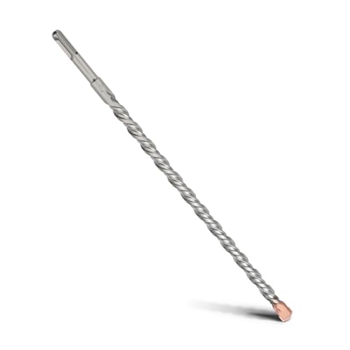 MOXPIFY 14 x 310mm SDS Plus Bohrer mit Doppelwendel,Hammerbohrer Für Beton,Stein,Naturstein MOXPIFY 14 x 310mm SDS Plus Bohrer mit Doppelwendel,Hammerbohrer Für Beton,Stein,Naturstein von MOXPIFY