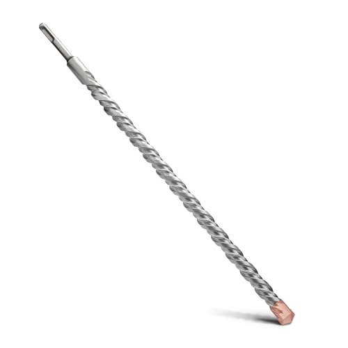 MOXPIFY 18 x 460mm SDS Plus Bohrer mit Doppelwendel,Hammerbohrer Für Beton,Stein,Naturstein MOXPIFY 18 x 460mm SDS Plus Bohrer mit Doppelwendel,Hammerbohrer Für Beton,Stein,Naturstein von MOXPIFY