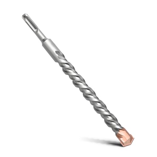MOXPIFY 20 x 260mm SDS Plus Bohrer mit Doppelwendel,Hammerbohrer Für Beton,Stein,Naturstein MOXPIFY 20 x 260mm SDS Plus Bohrer mit Doppelwendel,Hammerbohrer Für Beton,Stein,Naturstein von MOXPIFY