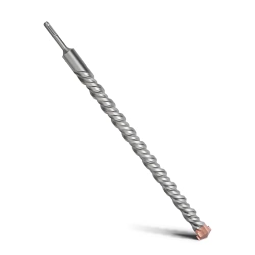 MOXPIFY 35 x 500mm SDS Plus Bohrer mit Doppelwendel,Hammerbohrer Für Beton,Stein,Naturstein von MOXPIFY