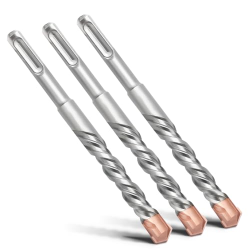 MOXPIFY 3tlg 14 x 160mm SDS Plus Bohrer mit Doppelwendel,Hammerbohrer Für Beton,Stein,Naturstein MOXPIFY 3tlg 14 x 160mm SDS Plus Bohrer mit Doppelwendel,Hammerbohrer Für Beton,Stein,Naturstein von MOXPIFY
