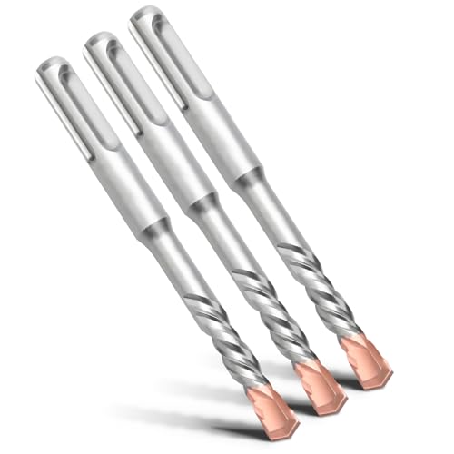 MOXPIFY 3tlg 5 x 160mm SDS Plus Bohrer mit Doppelwendel,Hammerbohrer Für Beton,Stein,Naturstein MOXPIFY 3tlg 5 x 160mm SDS Plus Bohrer mit Doppelwendel,Hammerbohrer Für Beton,Stein,Naturstein von MOXPIFY
