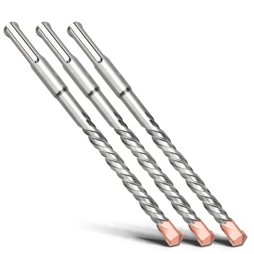 MOXPIFY 3tlg 8 x 160mm SDS Plus Bohrer mit Doppelwendel,Hammerbohrer Für Beton,Stein,Naturstein MOXPIFY 3tlg 8 x 160mm SDS Plus Bohrer mit Doppelwendel,Hammerbohrer Für Beton,Stein,Naturstein von MOXPIFY