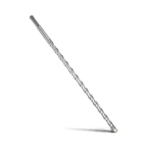 MOXPIFY SDS Plus Bohrer 12 x 360mm,Betonbohrer mit 4 Hartmetall Schneiden und Doppelwendel,Hammerbohrer Für Beton,Stein,Naturstein MOXPIFY SDS Plus Bohrer 12 x 360mm,Betonbohrer mit 4 Hartmetall Schneiden und Doppelwendel,Hammerbohrer Für Beton,Stein,Naturstein von MOXPIFY