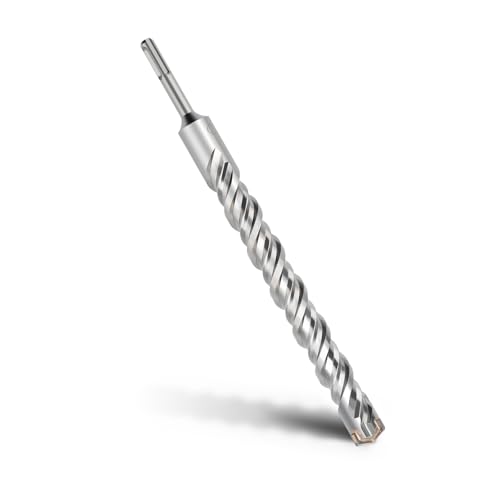 MOXPIFY SDS Plus Bohrer 28 x 600mm,Betonbohrer mit 4 Hartmetall Schneiden und Doppelwendel,Hammerbohrer Für Beton,Stein,Naturstein MOXPIFY SDS Plus Bohrer 28 x 600mm,Betonbohrer mit 4 Hartmetall Schneiden und Doppelwendel,Hammerbohrer Für Beton,Stein,Naturstein von MOXPIFY