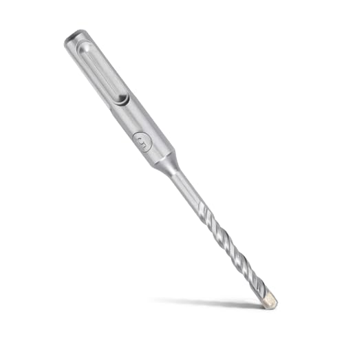 MOXPIFY SDS Plus Bohrer 5 x 110mm,Betonbohrer mit 4 Hartmetall Schneiden und Doppelwendel,Hammerbohrer Für Beton,Stein,Naturstein MOXPIFY SDS Plus Bohrer 5 x 110mm,Betonbohrer mit 4 Hartmetall Schneiden und Doppelwendel,Hammerbohrer Für Beton,Stein,Naturstein von MOXPIFY