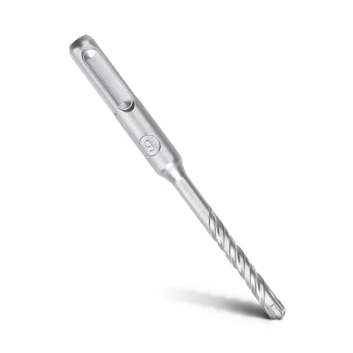 MOXPIFY SDS Plus Bohrer 6 x 110mm,Betonbohrer mit 4 Hartmetall Schneiden und Doppelwendel,Hammerbohrer Für Beton,Stein,Naturstein MOXPIFY SDS Plus Bohrer 6 x 110mm,Betonbohrer mit 4 Hartmetall Schneiden und Doppelwendel,Hammerbohrer Für Beton,Stein,Naturstein von MOXPIFY