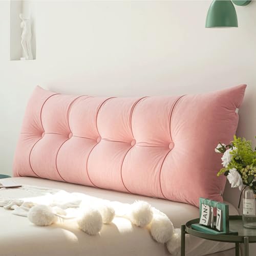 Keilkissen Kissen Für Schlafsaalbett Kopfteil - Luxus -samt -plüschstoff, Elastische Träger Und Reißverschlussdesign, Maschinenwaschbarer, Weicher Stützender Kopf/rückenkissen Für Schlafsaalbetten Keilkissen Kissen Für Schlafsaalbett Kopfteil - Luxus -samt -plüschstoff, Elastische Träger Und Reißverschlussdesign, Maschinenwaschbarer, Weicher Stützender Kopf/rückenkissen Für Schlafsaalbetten von MOYIDUE