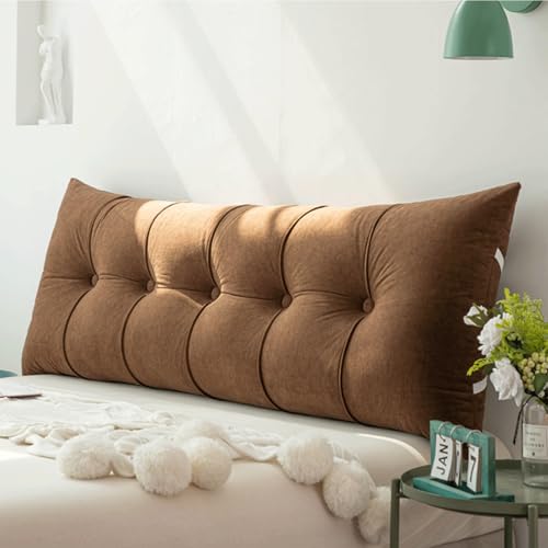 Keilkissen Kissen Für Schlafsaalbett Kopfteil - Luxus -samt -plüschstoff, Elastische Träger Und Reißverschlussdesign, Maschinenwaschbarer, Weicher Stützender Kopf/rückenkissen Für Schlafsaalbetten Keilkissen Kissen Für Schlafsaalbett Kopfteil - Luxus -samt -plüschstoff, Elastische Träger Und Reißverschlussdesign, Maschinenwaschbarer, Weicher Stützender Kopf/rückenkissen Für Schlafsaalbetten von MOYIDUE