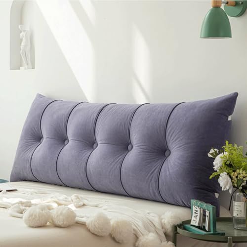 Keilkissen Kissen Für Schlafsaalbett Kopfteil - Luxus -samt -plüschstoff, Elastische Träger Und Reißverschlussdesign, Maschinenwaschbarer, Weicher Stützender Kopf/rückenkissen Für Schlafsaalbetten Keilkissen Kissen Für Schlafsaalbett Kopfteil - Luxus -samt -plüschstoff, Elastische Träger Und Reißverschlussdesign, Maschinenwaschbarer, Weicher Stützender Kopf/rückenkissen Für Schlafsaalbetten von MOYIDUE