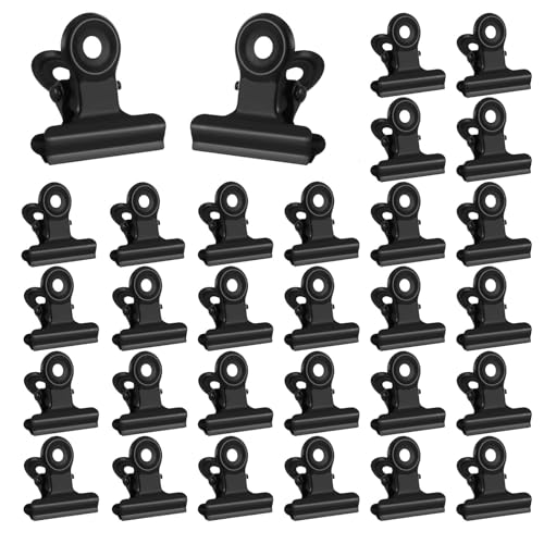 50 Stück Büroklammern Schwarz Kleine Metall klammern Scharnier Clips 22mm Papierklammern Mini Papiergeld Binder Klemmen für Fotos Büro Küche Hause 50 Stück Büroklammern Schwarz Kleine Metall klammern Scharnier Clips 22mm Papierklammern Mini Papiergeld Binder Klemmen für Fotos Büro Küche Hause von MOYWYCNO
