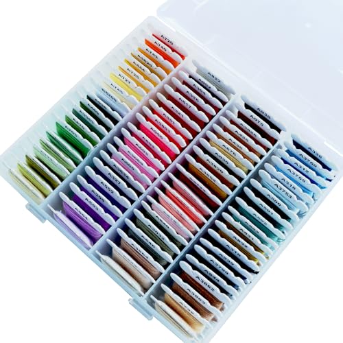 Freundschaftsarmband-Set, Stickgarn, 80 Farben Freundschaftsarmband-Set, Stickgarn, 80 Farben von MOYYON