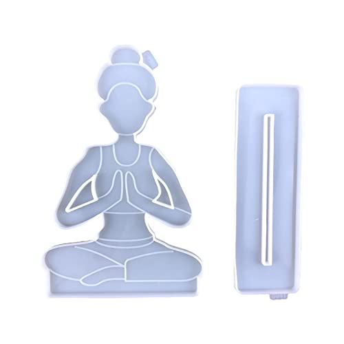 MOZALL Silikonform für Yoga- und Sportarten, Heimdekoration, Gepäckanhänger, Epoxidharz, Süßigkeiten, Fondant, Anhänger, Halskette, Kristall, Schmuck MOZALL Silikonform für Yoga- und Sportarten, Heimdekoration, Gepäckanhänger, Epoxidharz, Süßigkeiten, Fondant, Anhänger, Halskette, Kristall, Schmuck von MOZALL