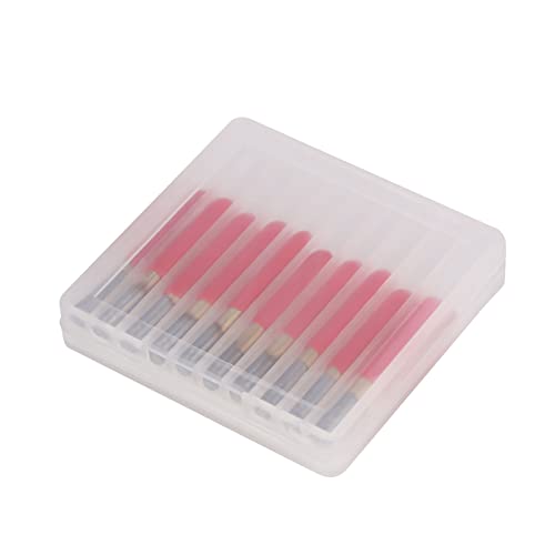 10pcs 3.175mm Coated Engraving CNC Bit Router Carving Tool 30 Degree von MOZUO