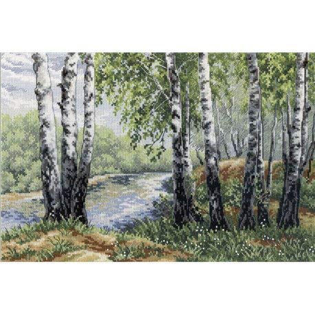 MP Studia Kreuzstich-Set, Motiv: Birke Shadow NV-571 MP Studia Kreuzstich-Set, Motiv: Birke Shadow NV-571 von MP Studia