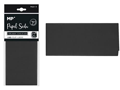 MP pn221 – 19 – Pack von 10 Blatt Seidenpapier, 50 x 66 cm, Schwarz MP pn221 – 19 – Pack von 10 Blatt Seidenpapier, 50 x 66 cm, Schwarz von MP