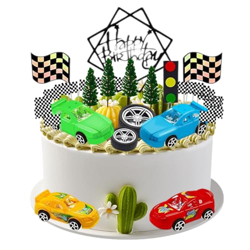 Racing Sports Cupcake Dekoration 38PCS Race Car Cake Toppers LKW Racing Zug Flagge Racing themed Baby Dusche Junge und Mädchen Geburtstagsparty Kuchen Dekoration Racing Sports Cupcake Dekoration 38PCS Race Car Cake Toppers LKW Racing Zug Flagge Racing themed Baby Dusche Junge und Mädchen Geburtstagsparty Kuchen Dekoration von MPQDFG