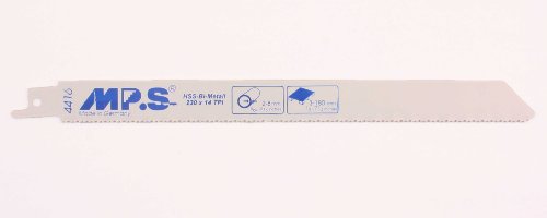 5 MPS Säbelsägeblätter für Metall S1122BF für dickes Material 1,8/230mm von MPS