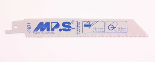 5 MPS Säbelsägeblätter für Metall S922EF für dünnes Metall 1,4/150mm 5 MPS Säbelsägeblätter für Metall S922EF für dünnes Metall 1,4/150mm von MPS