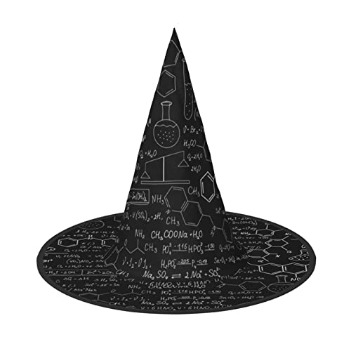 MQGMZ Mqgmzabstract Science Chemie Illustration 3D Print Enchantingly Halloween Witch Hat Cute Foldable Pointed Novelty Witch Hat Kids Adults MQGMZ Mqgmzabstract Science Chemie Illustration 3D Print Enchantingly Halloween Witch Hat Cute Foldable Pointed Novelty Witch Hat Kids Adults von MQGMZ