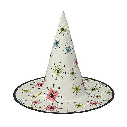 MQGMZ Mqgmzatomic Sterne Muster Druck bezaubernd Halloween Hexenhut Niedlich Faltbar Spitz Neuheit Hexenhut Kinder Erwachsene MQGMZ Mqgmzatomic Sterne Muster Druck bezaubernd Halloween Hexenhut Niedlich Faltbar Spitz Neuheit Hexenhut Kinder Erwachsene von MQGMZ