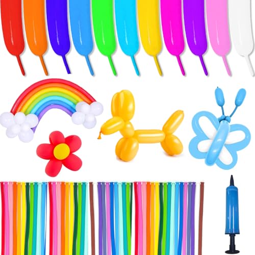 200 Stück Modellierballons,260Q Magische Modellier Luftballons,Luftballons Lang Formbar,Lange Luftballons Zum Formen,Luftballons Lang,Luftballons Zum Modellieren,Luftballons Tiere Formen 200 Stück Modellierballons,260Q Magische Modellier Luftballons,Luftballons Lang Formbar,Lange Luftballons Zum Formen,Luftballons Lang,Luftballons Zum Modellieren,Luftballons Tiere Formen von MQIAN