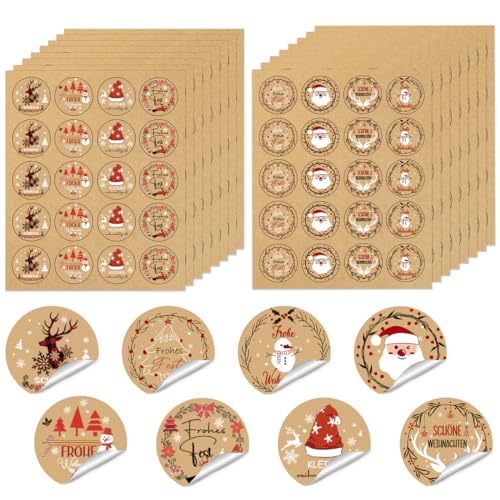 320 STK Frohe Weihnachten Aufkleber,Aufkleber Weihnachten, Geschenkaufkleber Weihnachten, Geschenk Aufkleber Weihnachten, Christmas Stickers, Weihnachten Aufkleber,Geschenketiketten Weihnachten 320 STK Frohe Weihnachten Aufkleber,Aufkleber Weihnachten, Geschenkaufkleber Weihnachten, Geschenk Aufkleber Weihnachten, Christmas Stickers, Weihnachten Aufkleber,Geschenketiketten Weihnachten von MQIAN