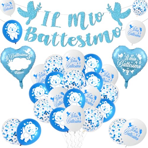 Baby Tauf Luftballons,Tauf Luftballons,Baby Taufe Ballon, Tauf Ballon von MQIAN