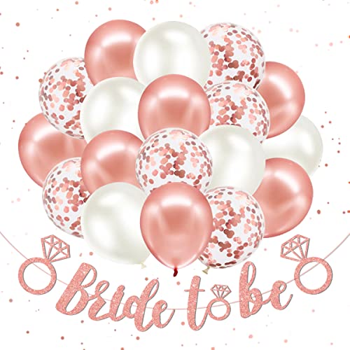 Bride To Be Deko, Jga Deko, Bride To Be Girlande, Deko Jga Frauen, Bride To Be Luftballons, Deko Für Jga, Jga Girlande, Junggesellinnenabschied Deko, Jga Ballons, Jga Luftballons von MQIAN